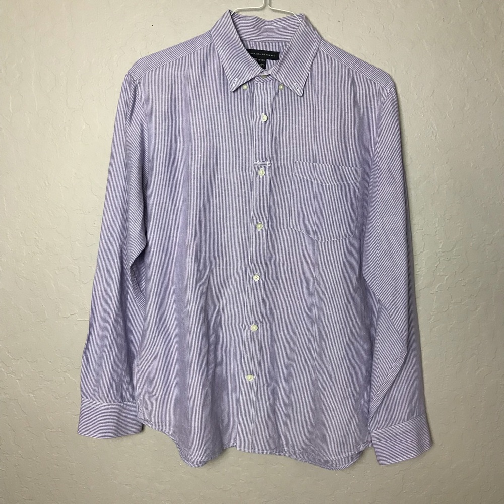 Banana Republic Striped Button Down Shirt